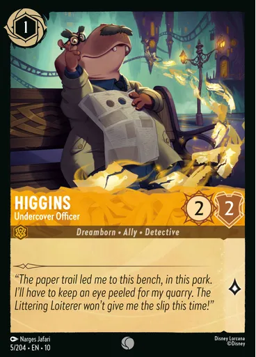 Higgins - Undercover Officer