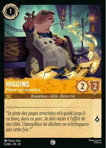 Higgins - Undercover Officer