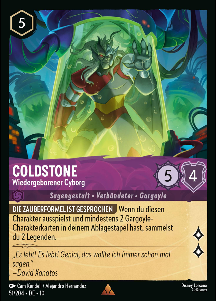 Coldstone - Reincarnated Cyborg (Foil)