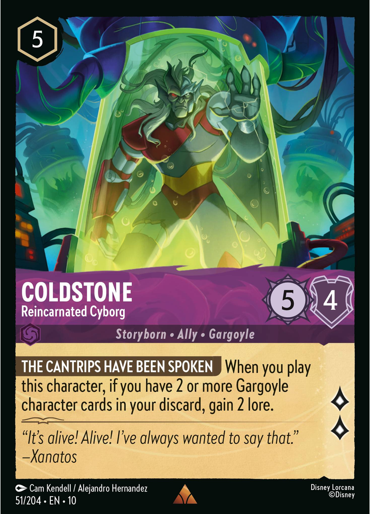 Coldstone - Reincarnated Cyborg (Foil)