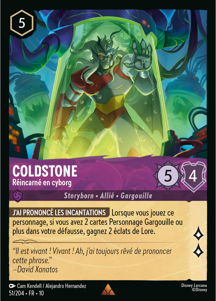 Coldstone - Reincarnated Cyborg (Foil)