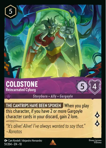 Coldstone - Reincarnated Cyborg