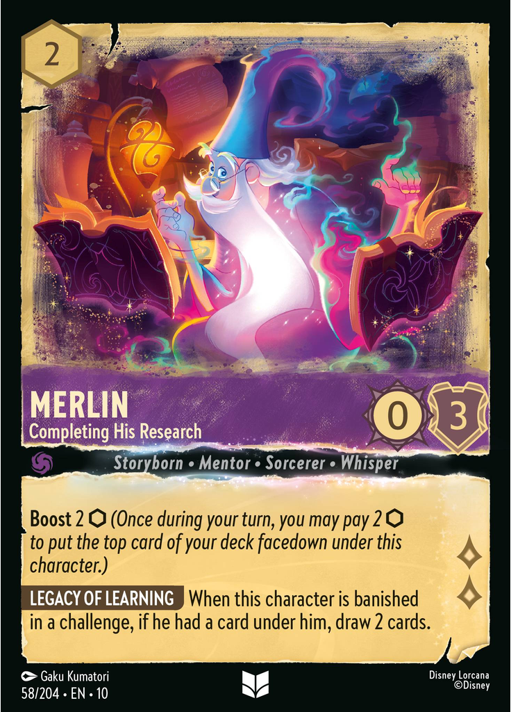 Merlin - Completing His Research (Foil)