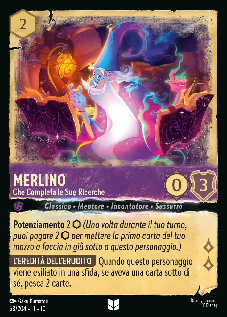 Merlin - Completing His Research (Foil)