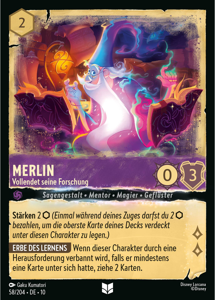 Merlin - Completing His Research