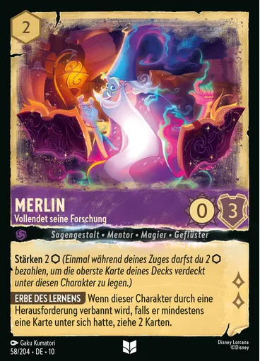 Merlin - Completing His Research