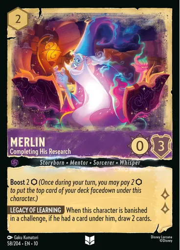 Merlin - Completing His Research