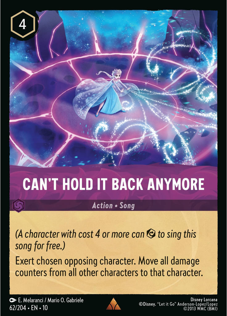 Can't Hold It Back Anymore (Foil)