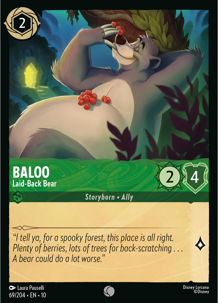 Baloo - Laid-Back Bear (Foil)