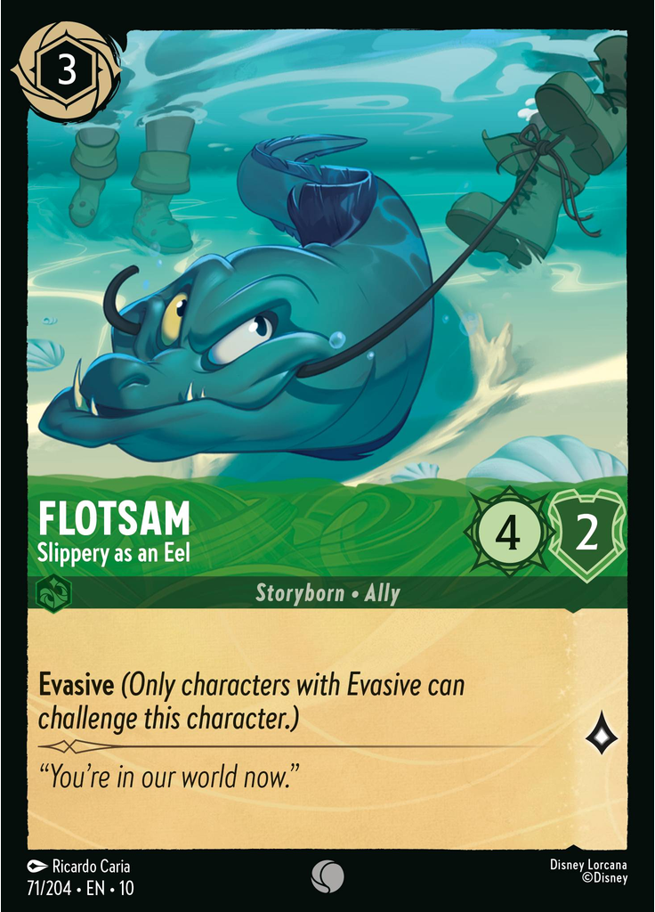 Flotsam - Slippery as an Eel (Foil)