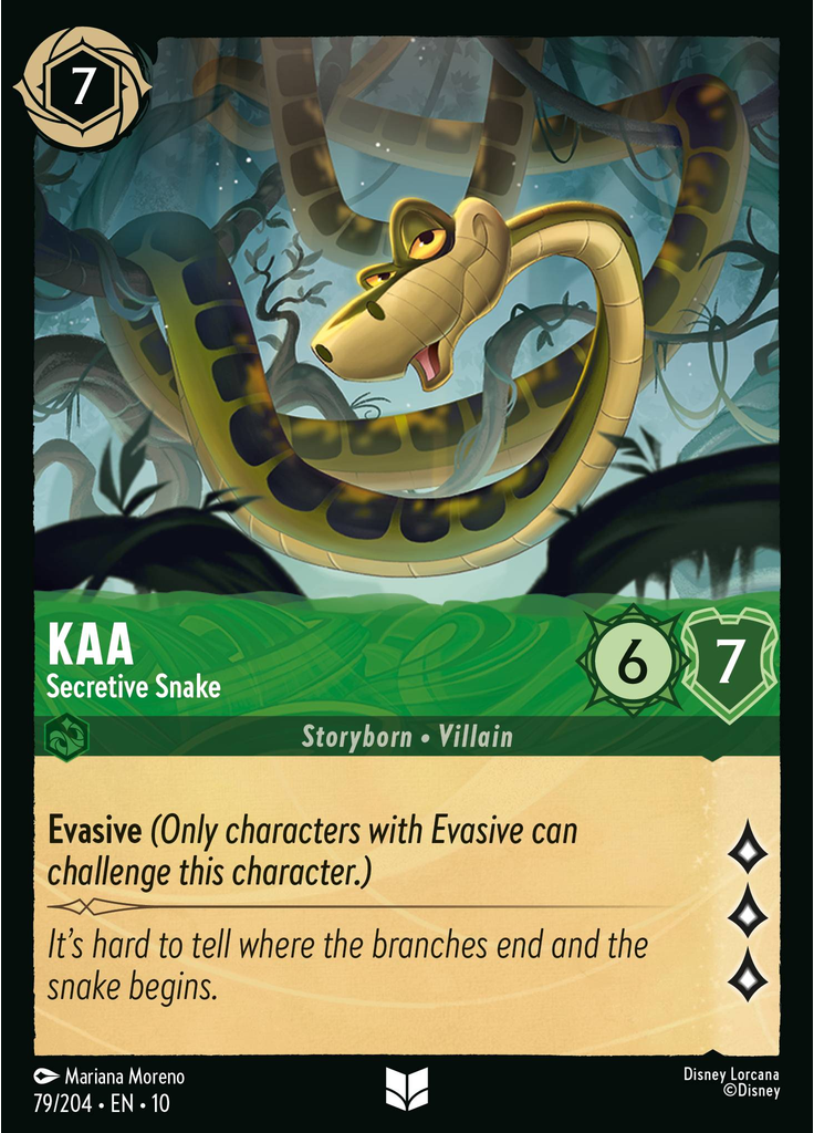 Kaa - Secretive Snake (Foil)