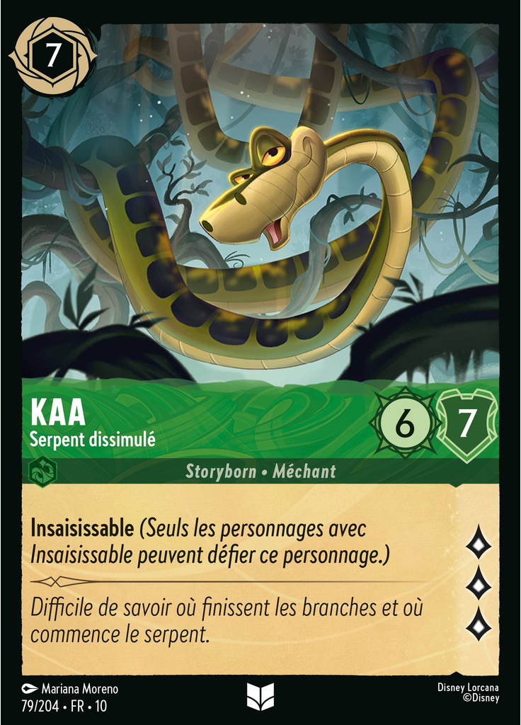 Kaa - Secretive Snake (Foil)