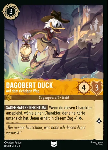 Scrooge McDuck - On the Right Track