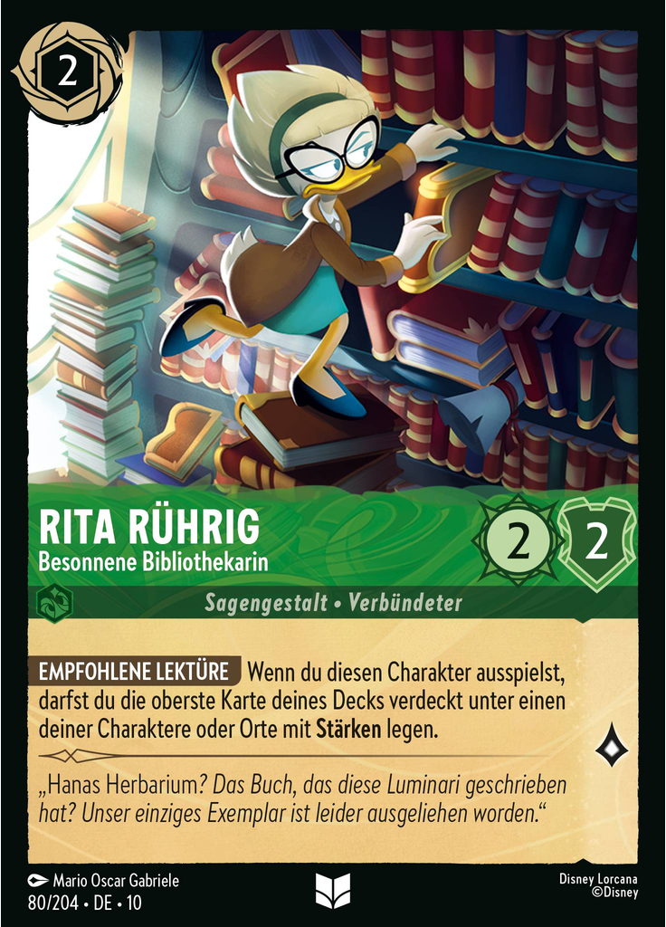 Emily Quackfaster - Level-Headed Librarian