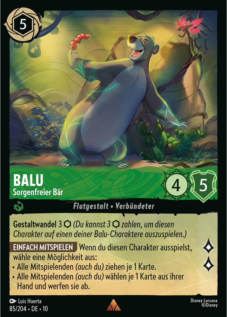 Baloo - Carefree Bear (Foil)