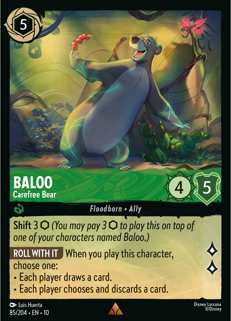 Baloo - Carefree Bear (Foil)