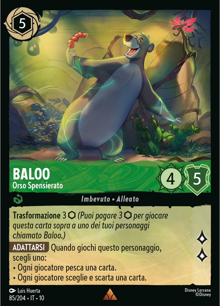 Baloo - Carefree Bear (Foil)