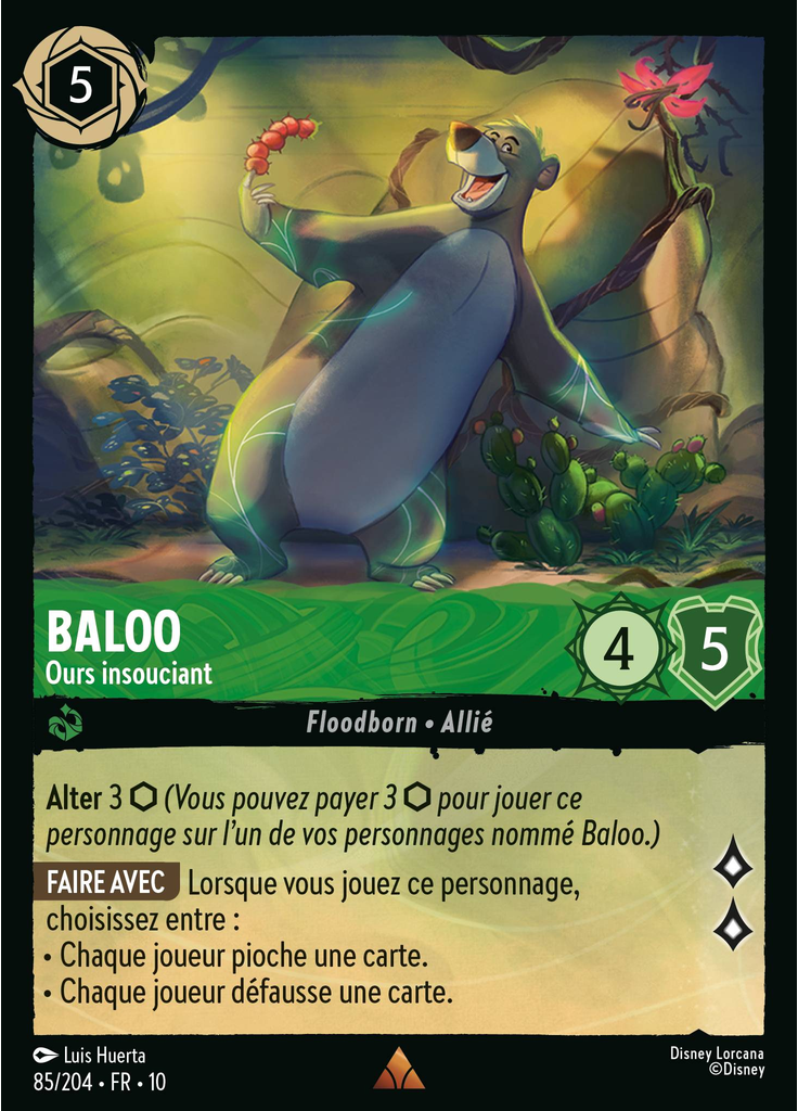 Baloo - Carefree Bear
