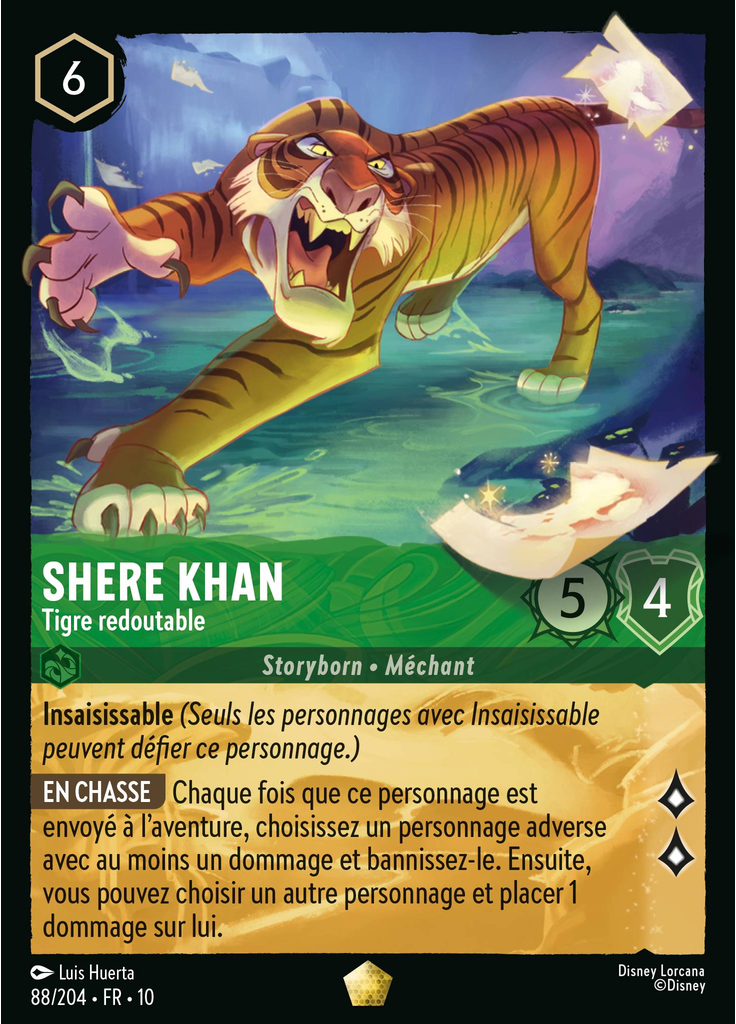 Shere Khan - Fearsome Tiger (Foil)