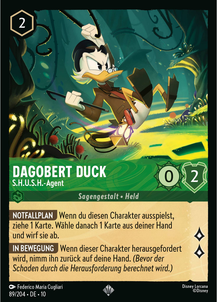 Scrooge McDuck - S.H.U.S.H. Agent (Foil)