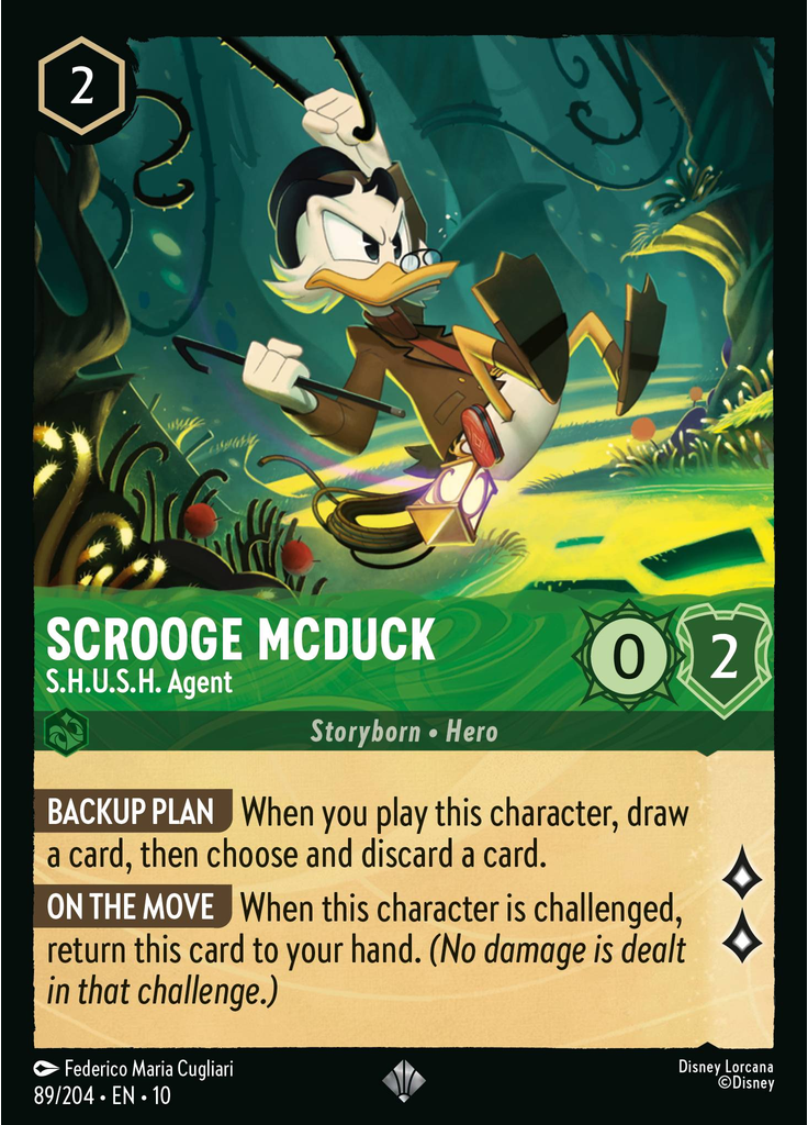 Scrooge McDuck - S.H.U.S.H. Agent (Foil)