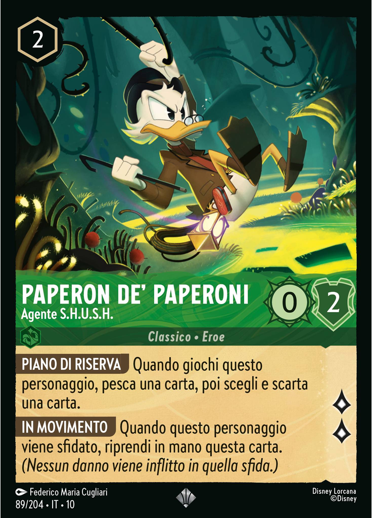 Scrooge McDuck - S.H.U.S.H. Agent (Foil)