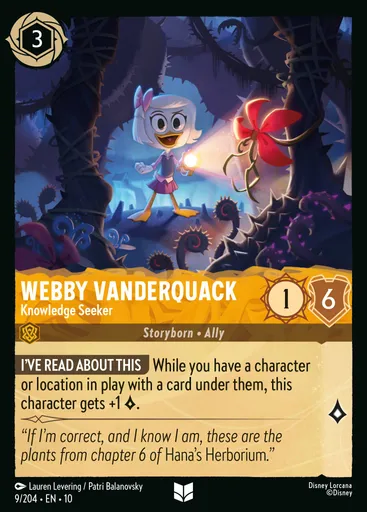 Webby Vanderquack - Knowledge Seeker