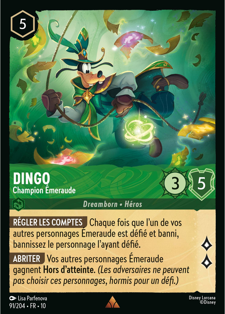 Goofy - Emerald Champion (Foil)