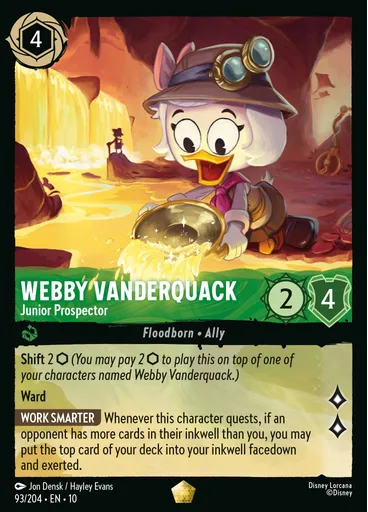 Webby Vanderquack - Junior Prospector