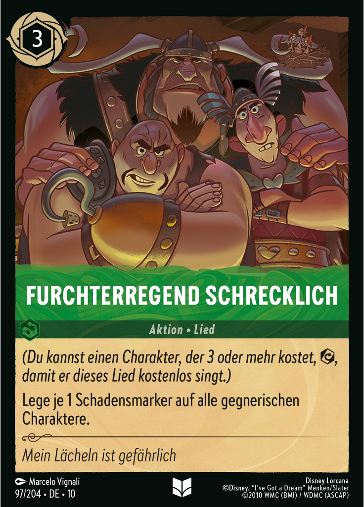Malicious, Mean, and Scary (Foil)
