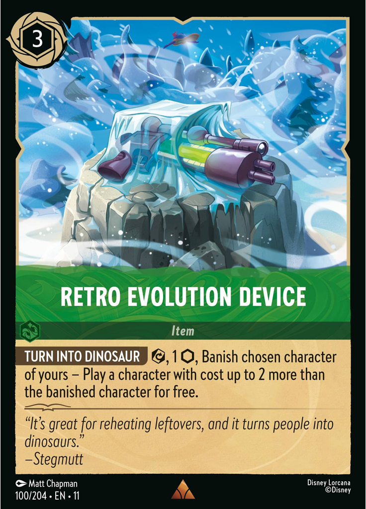 Retro Evolution Device (Foil)