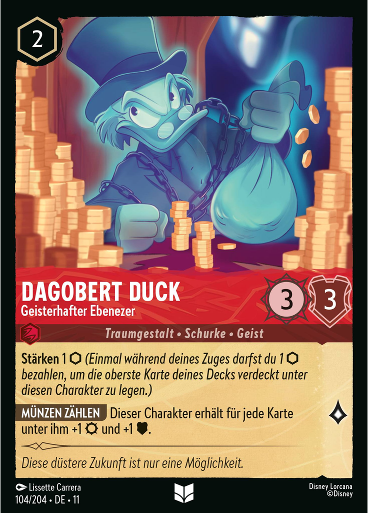 Scrooge McDuck - Ghostly Ebenezer (Foil)