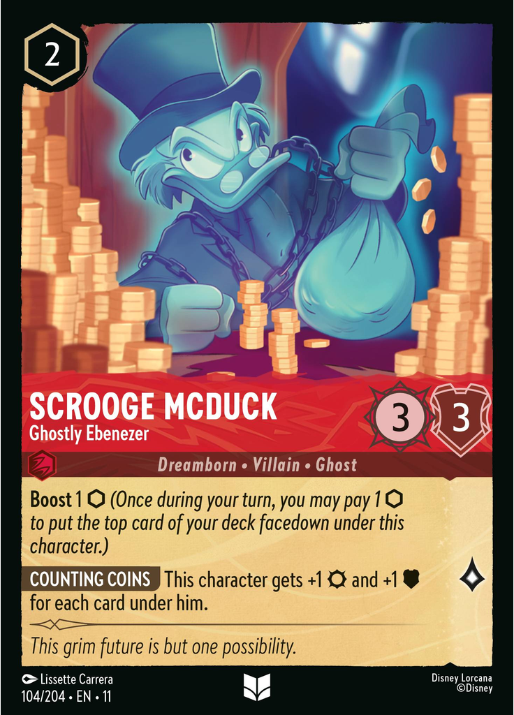 Scrooge McDuck - Ghostly Ebenezer (Foil)