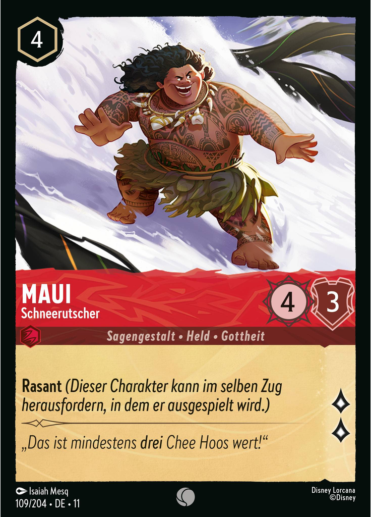 Maui - Snow Slider (Foil)