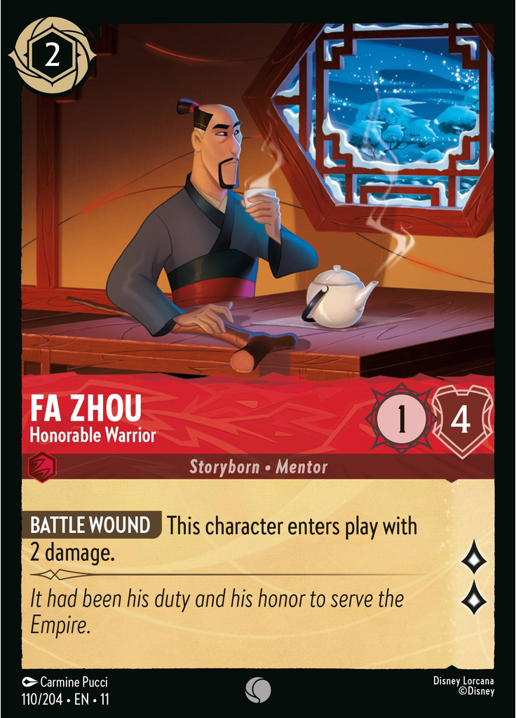 Fa Zhou - Honorable Warrior (Foil)