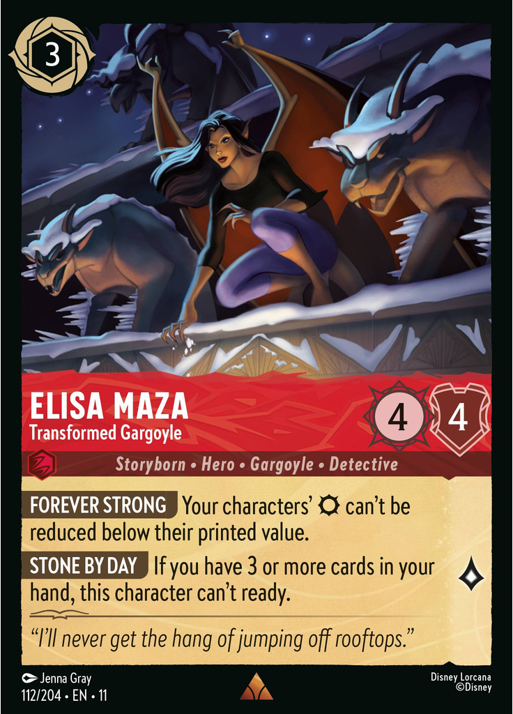 Elisa Maza - Transformed Gargoyle (Foil)