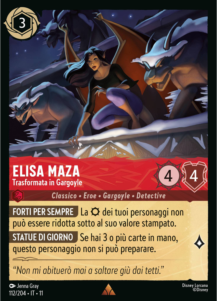 Elisa Maza - Transformed Gargoyle (Foil)
