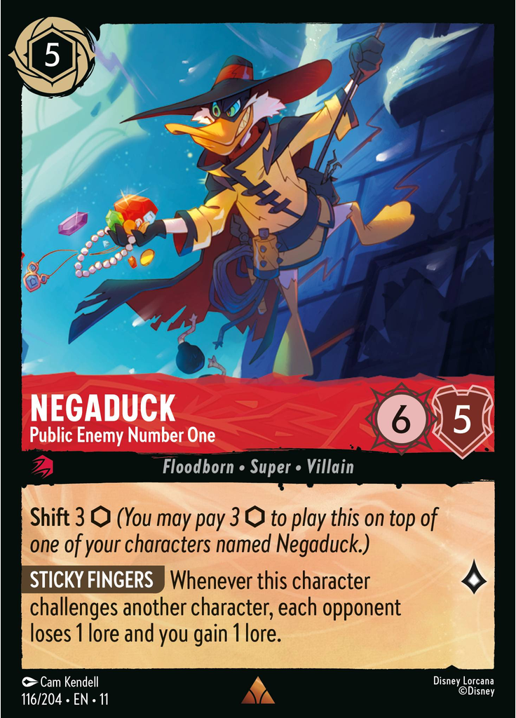 Negaduck - Public Enemy Number One (Foil)