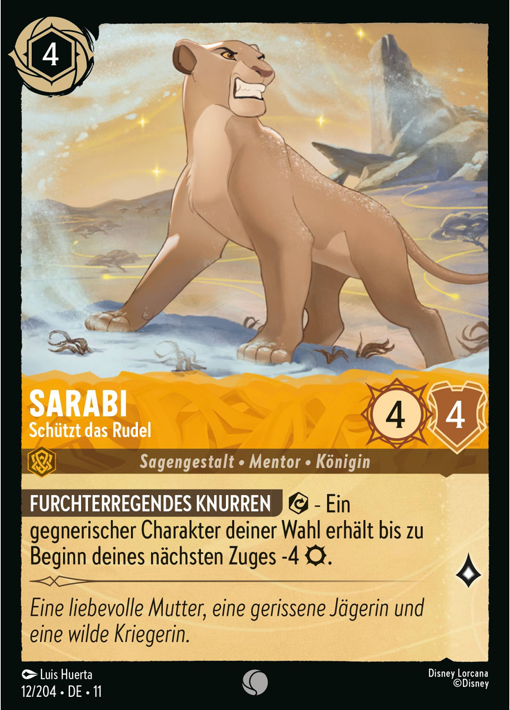 Sarabi - Protecting the Pride
