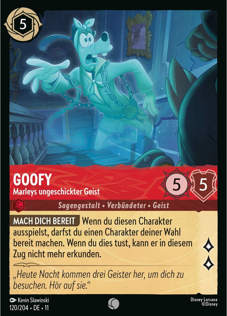 Goofy - Marley's Clumsy Spirit
