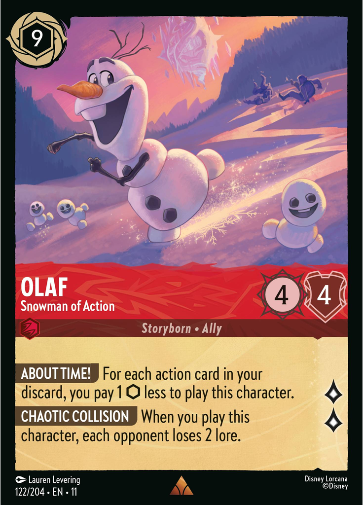 Olaf - Snowman of Action
