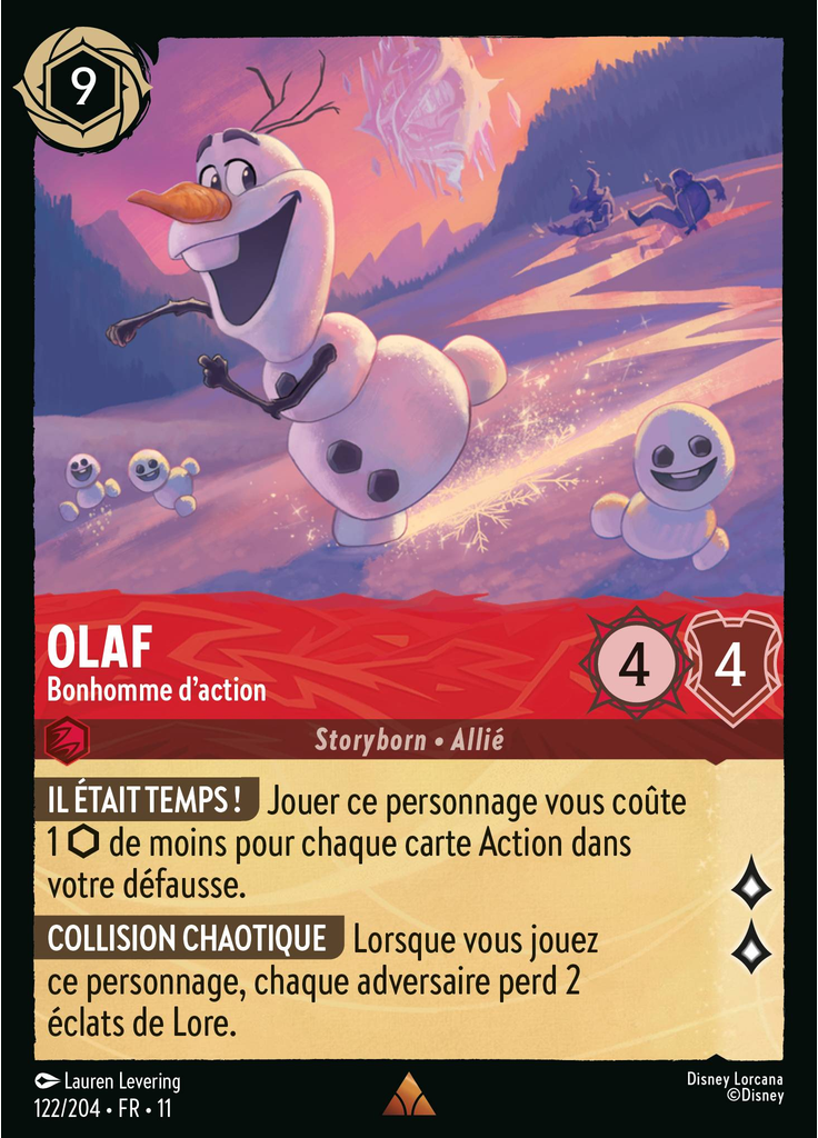 Olaf - Snowman of Action