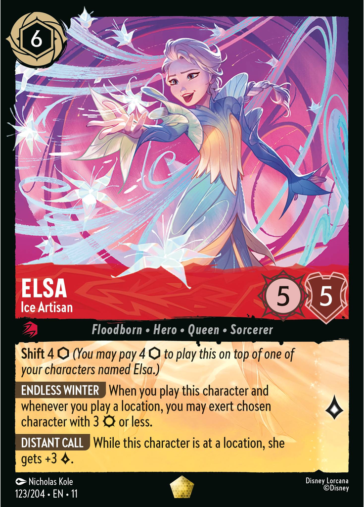 Elsa - Ice Artisan (Foil)