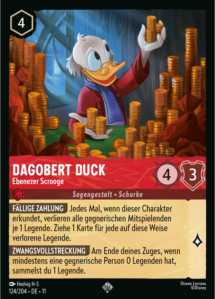 Scrooge McDuck - Ebenezer Scrooge (Foil)