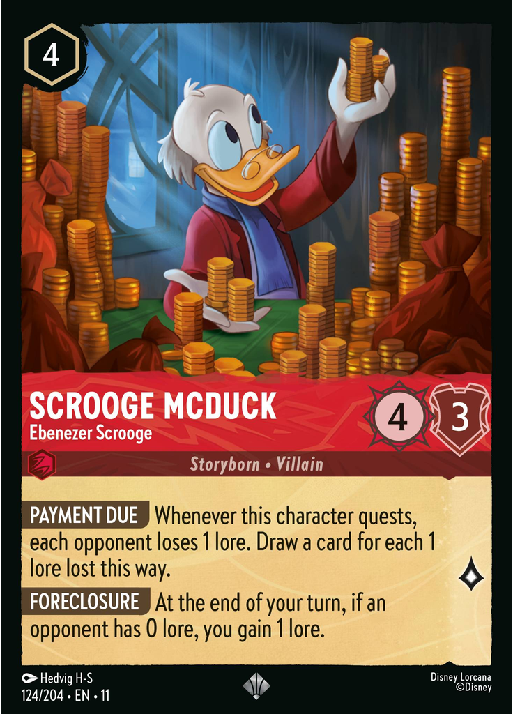Scrooge McDuck - Ebenezer Scrooge (Foil)