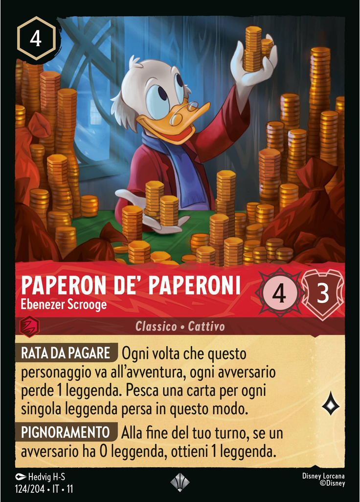 Scrooge McDuck - Ebenezer Scrooge (Foil)