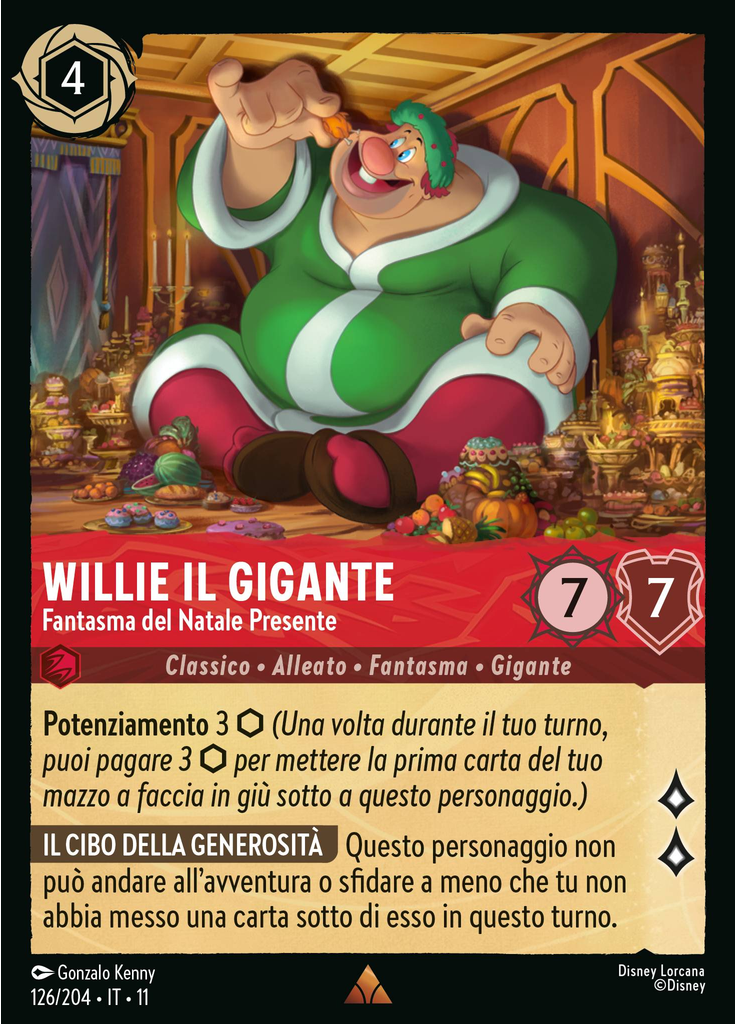 Willie the Giant - Ghost of Christmas Present (Foil)