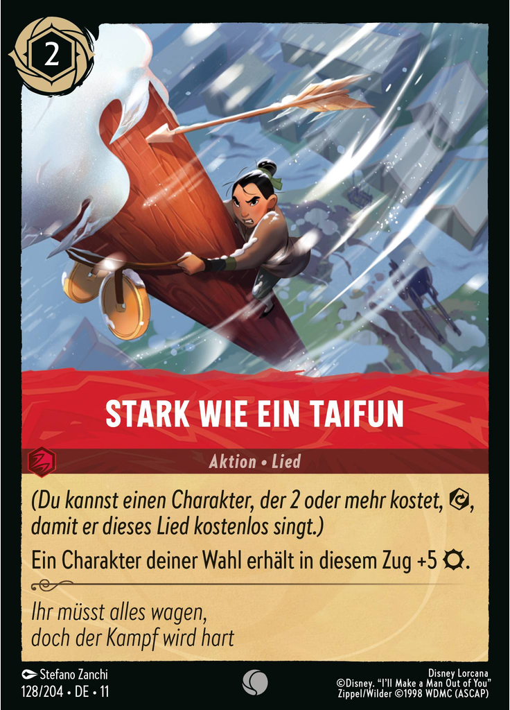 Force of a Great Typhoon (Foil)