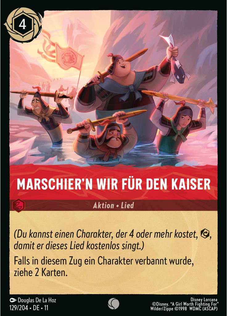 Marching Off to Battle (Foil)