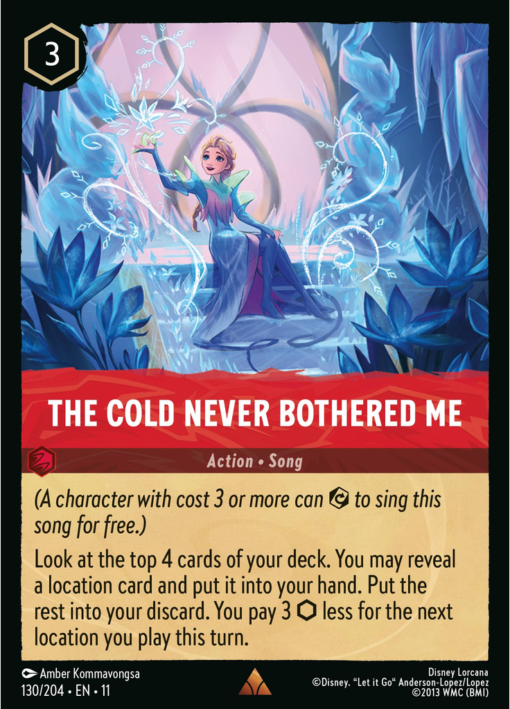 The Cold Never Bothered Me